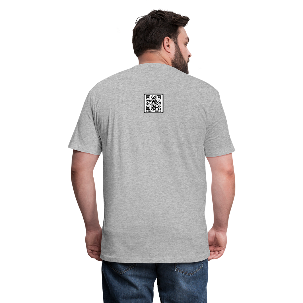 The Brotherhood of Arms Fitted Cotton/Poly T-Shirt - heather gray