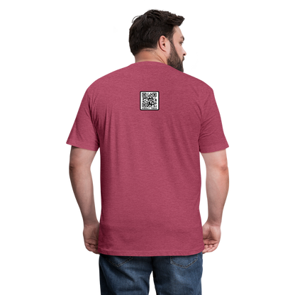 The Brotherhood of Arms Fitted Cotton/Poly T-Shirt - heather burgundy