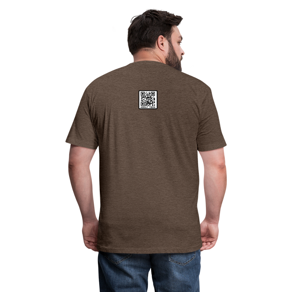 The Brotherhood of Arms Fitted Cotton/Poly T-Shirt - heather espresso